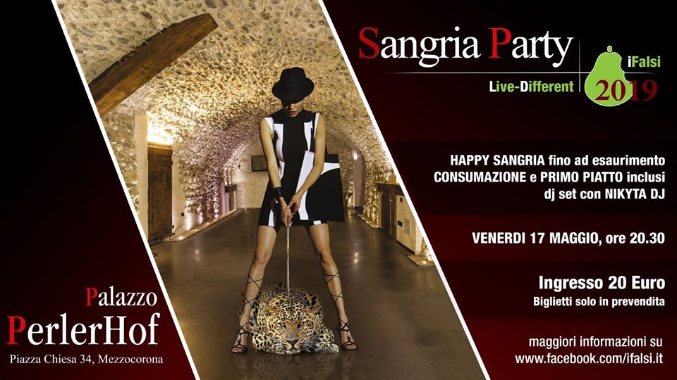 Sangria Party 2019 a Palazzo PerlerHof 