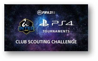 Aperte le iscrizioni per il torneo di FIFA21 Club Scouting Challenge PS4 in collaborazione con l’Inter