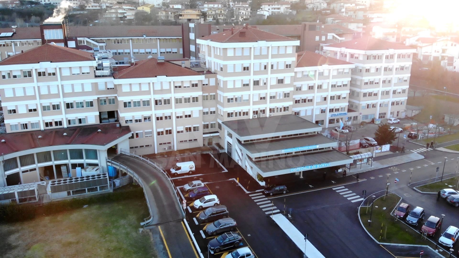 L'Ospedale di Stato di San Marino e aerocom sulla stessa strada